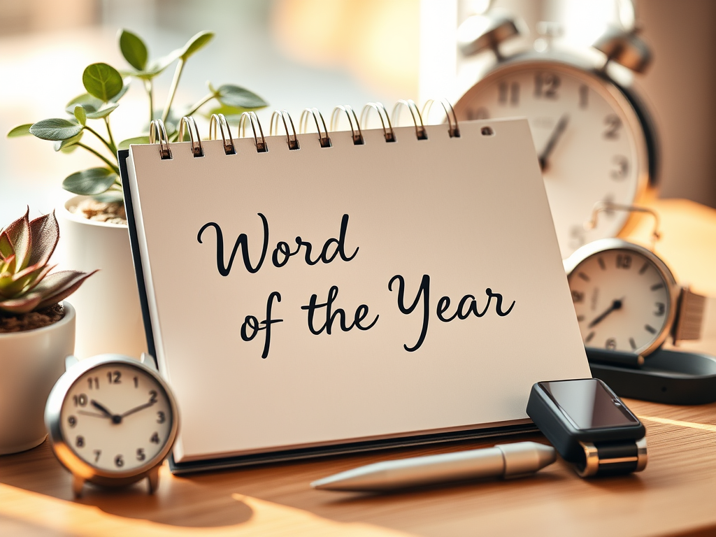 Why a Word of the Year Beats New Year Resolutions